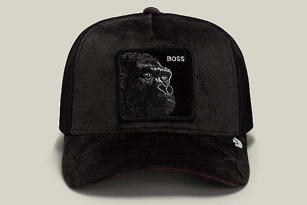 Goorin Bros. Velour Boss (Goril Figür ) Şapka 101-3674 - Thumbnail