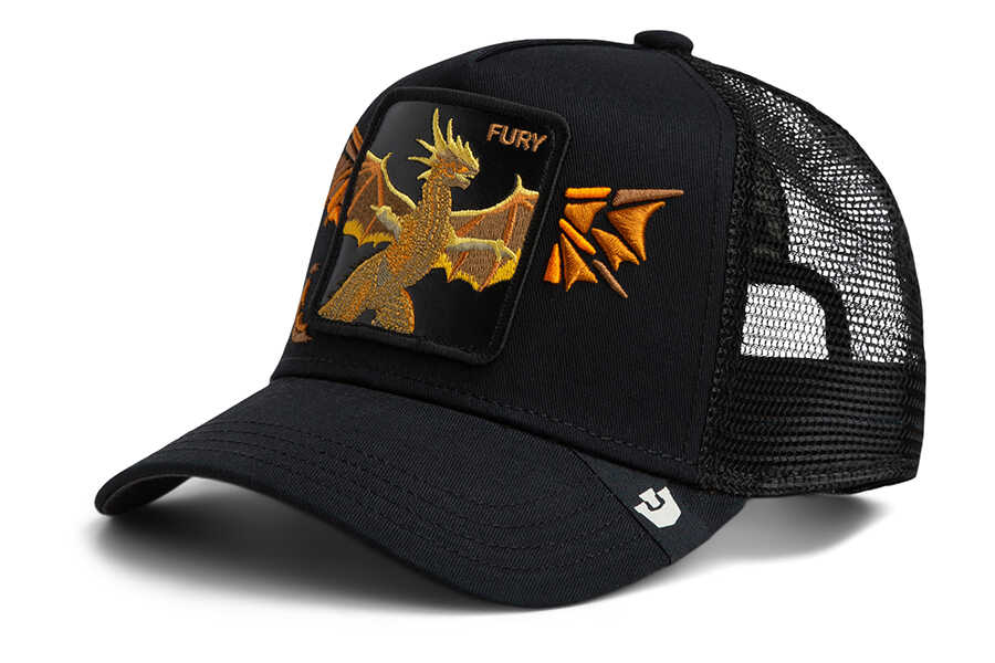 Goorin Bros - Goorin Bros. Wings Fury ( Ejderha Figür ) 101-3022 Şapka (1)