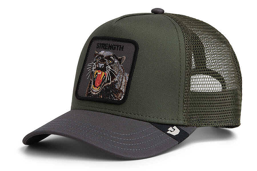 Goorin Bros.Strength Panther Trucker ( Kaplan Figür ) 101-3009 Şapka - 2