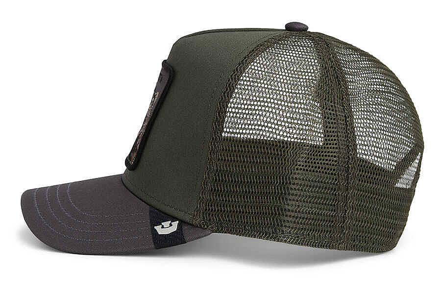 Goorin Bros.Strength Panther Trucker ( Kaplan Figür ) 101-3009 Şapka - 5