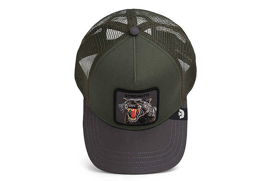 Goorin Bros.Strength Panther Trucker ( Kaplan Figür ) 101-3009 Şapka - 7