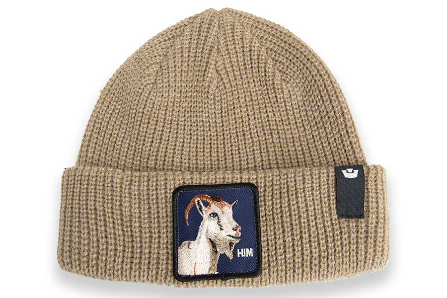 Goorin Bros - Goorin Bros.The Him Beanie ( Keçi Figür ) 107-2492 Bere