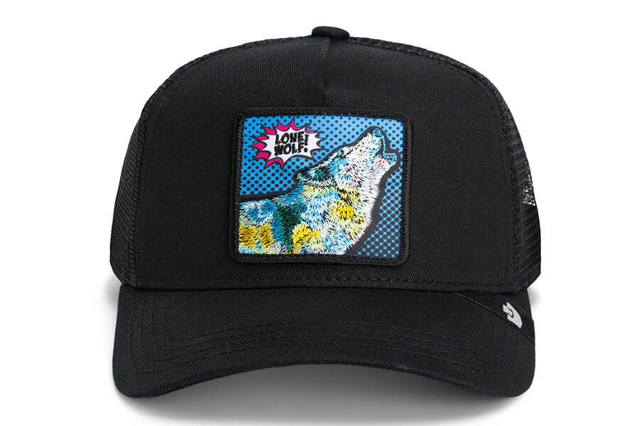 Goorin Bros - Goorşn Bros.POPArt - Lone Wolf ( Popart Kurt Figür ) 101-3058 Şapka