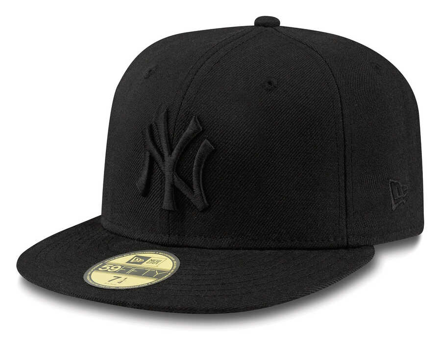 New Era - New Era 10000103 BLACK ON BLACK NEYYAN