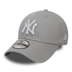 New Era 10298279 39THIRTY LEAGUE BASIC NEYYAN GRAY/WHITE - Thumbnail