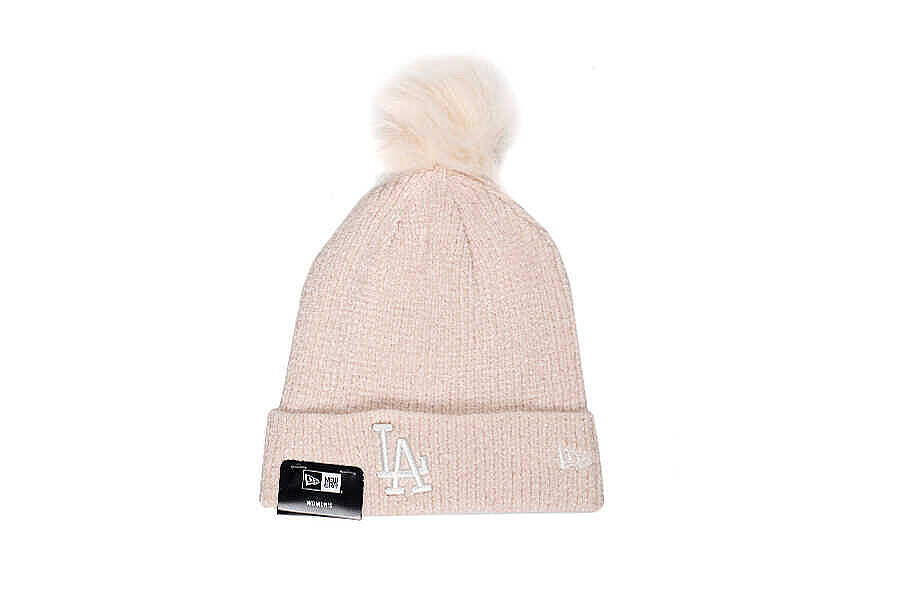 New Era 60284836 WMNS CHENILLE BOBBLE BEANIE LOSDOD LTC - 1