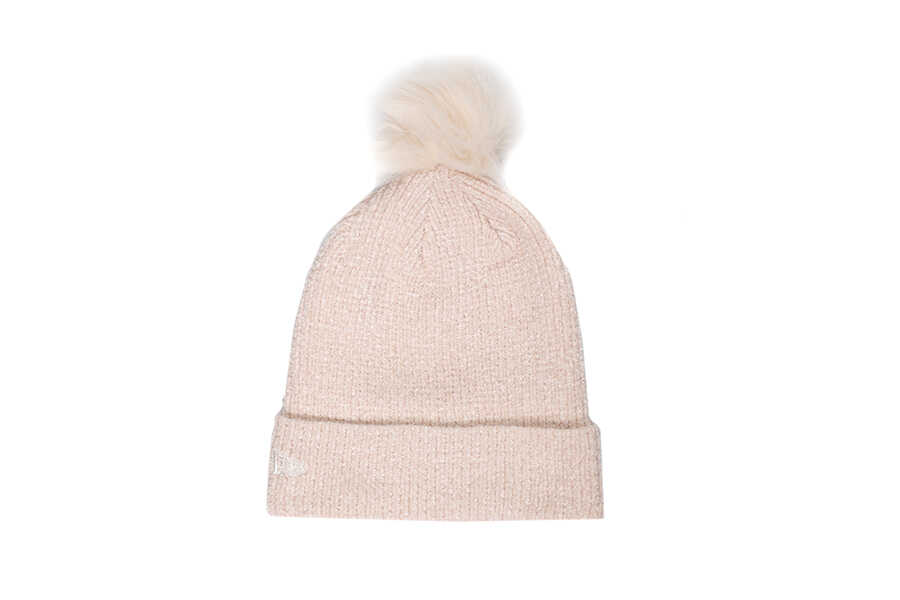 New Era - New Era 60284836 WMNS CHENILLE BOBBLE BEANIE LOSDOD LTC (1)