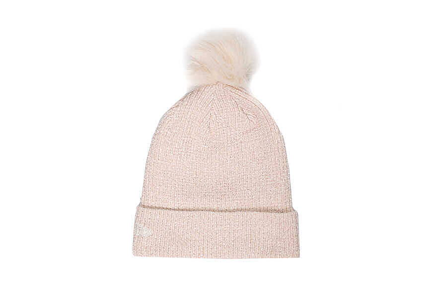 New Era 60284836 WMNS CHENILLE BOBBLE BEANIE LOSDOD LTC - 2