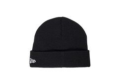 New Era 60284979 NE SHORT CUFF BEANIE NEWERA BLK - Thumbnail