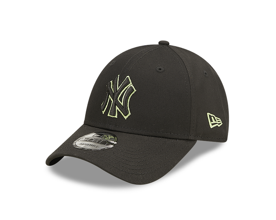New Era 60298629 TEAM OUTLINE 9FORTY NEYYAN BLKBAY - 2