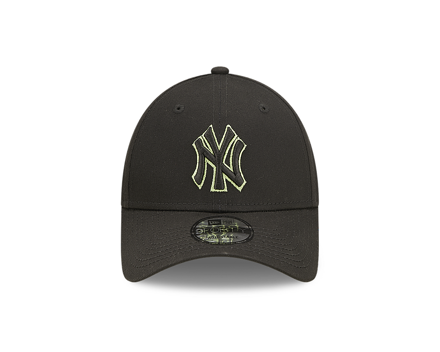 New Era 60298629 TEAM OUTLINE 9FORTY NEYYAN BLKBAY - 1