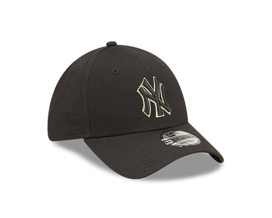 New Era 60298629 TEAM OUTLINE 9FORTY NEYYAN BLKBAY - 3
