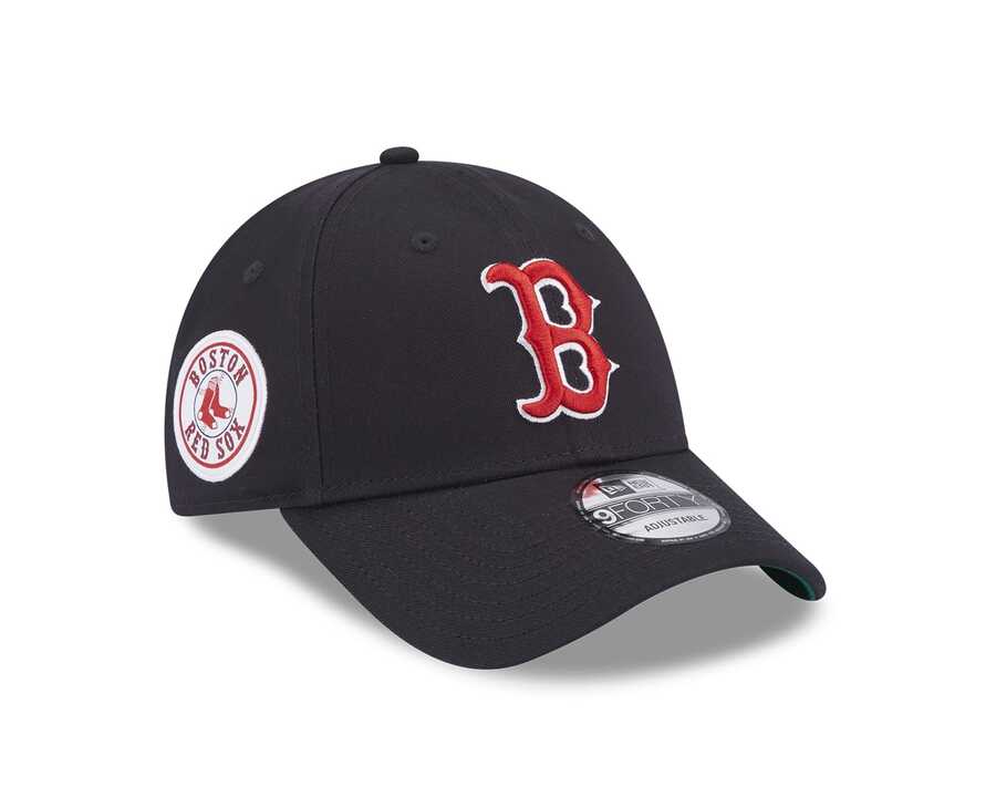 New Era 60364389 TEAM SIDE PATCH 9FORTY BOSRED