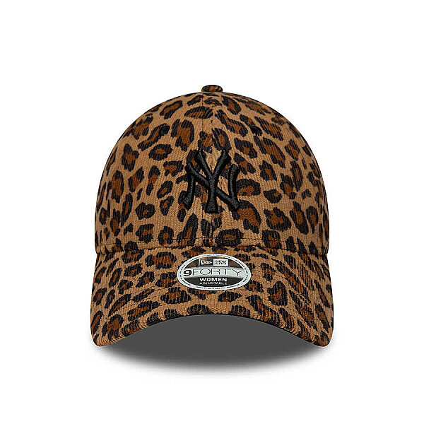 New Era 60915775 WMNS LEOPARD CORD 9FORTY NEYYAN Kahverengi