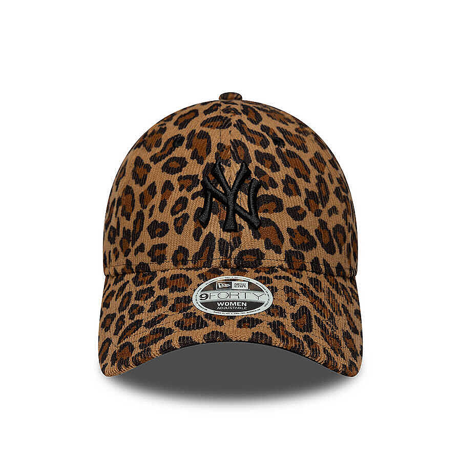 New Era 60915775 WMNS LEOPARD CORD 9FORTY NEYYAN - 1